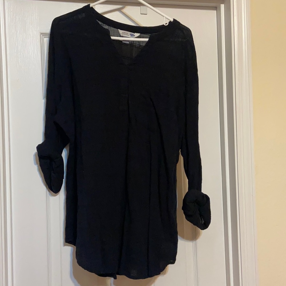 Black - Old Navy “The Tunic Shirt” - size XXL
